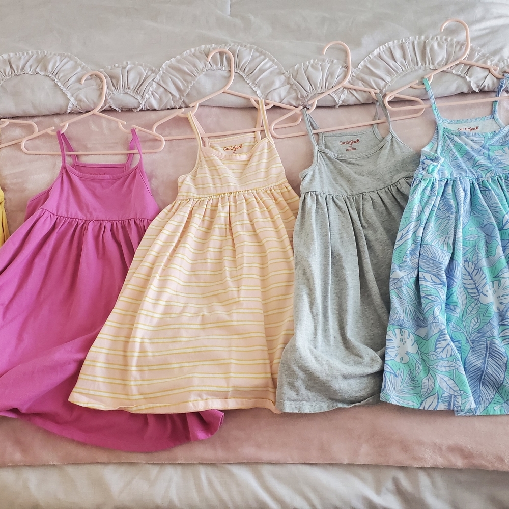 Cat and Jack 5T Summer Dress Lot